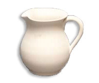 1/2 Liter Bisque Pitcher