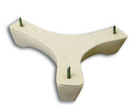 2-3/4 Metal Point Kiln Stilts - 12 Pack