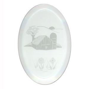 Farm Scene Engraved Bevel, Special Order Other Bevels
