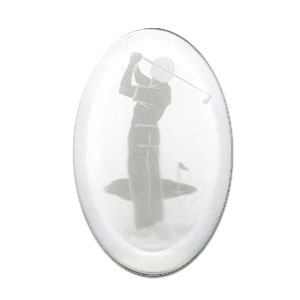 Golfer Engraved Bevel, Special Order Other Bevels