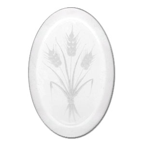 Wheat Engraved Bevel, Special Order Floral Bevels