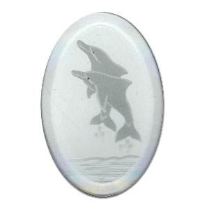 Dolphin Engraved Bevel, Special Order Animal Bevels