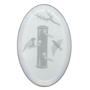 Bird Feeder Engraved Bevel