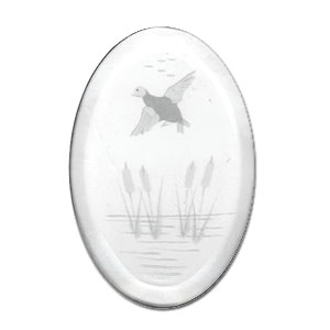 Ducks Engraved Bevel, Special Order Bird Bevels