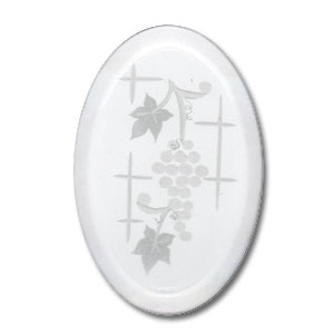 Grapes Engraved Bevel, Special Order Floral Bevels