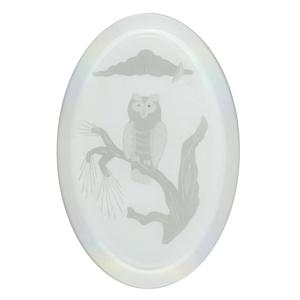 Owl Engraved Bevel, Special Order Bird Bevels