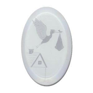 Stork Engraved Bevel, Special Order Bird Bevels