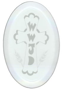 WWJD Engraved Bevel, Special Order Other Bevels
