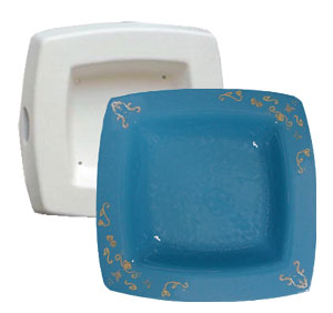 9 Square Kingston Plate Mold, Square Shaped Molds