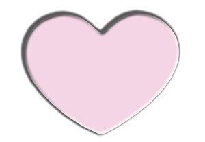 System 96 8 Pre-Cut Pink Heart, Fusible Shapes