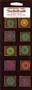 10 Medium Dichroic Classic Pinwheels - 96 COE