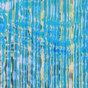 8 X 8 Amber / Bright Blue On Clear Fipple - 90 Coe