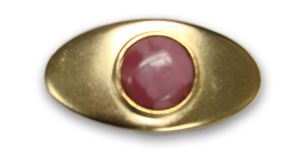Gold Cabochon Barrette, Jewelry Findings