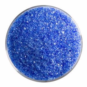 1 Lb True Blue Transparent Frit - Medium, Medium Frit