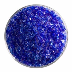 1 Lb True Blue Transparent Frit - Coarse, Coarse Frit