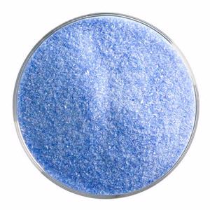 1 Lb True Blue Transparent Frit - Fine, Fine Frit