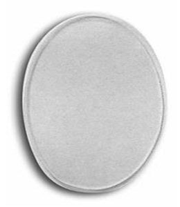 Pre-cut Micro Thin 2 x 1-1/2 Glass Ovals - 4 Pack