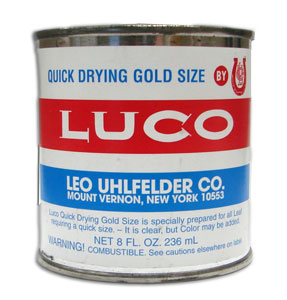 Quick Dry Gold Size - 1/2 Pint, Clearance Sale