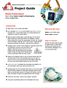 Free Photo Frame Heart Project, Free Project Guides
