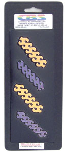 Dichroic Current Shock Pack on Clear - 90 COE, Special Order Dichroic Packs