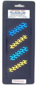 Dichroic Current Shock Pack on Black - 90 Coe, Special Order Dichroic Packs