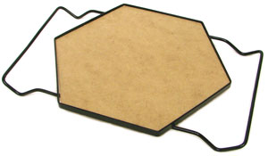8 x 10 Hexagonal Trivet, Trivets