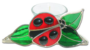 Pre-Cut Ladybug Votive Kit, Home Decor and Votive Kits