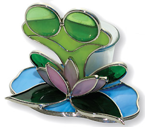 Pre-Cut Frog Votive Kit, Home Decor and Votive Kits