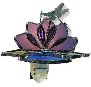 Pre-Cut Purple Lotus Night Light Kit, Night Light Kits
