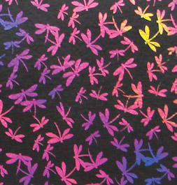 Dragonfly Aurora Borealis on Thin Clear - 90 COE