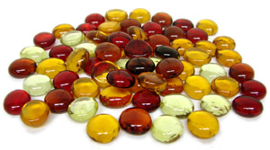 System 96 Glass Pebbles - Hot Hot Hot Assortment, Assortments