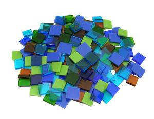 Sytem 96 1/2 Glass Chips Land and Sea Assortment, 96 COE Glass Sale