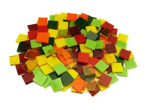 System 96 1/2 Glass Chips Bright Bouquet Assortment