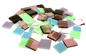 System 96 1/2 Glass Chips Wisteria Assortment, Assortments