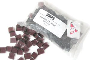 System 96 Light Purple 1/2 Square Chips, Squares