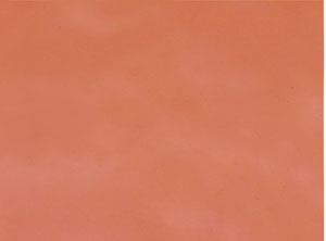 Bullseye Sunset Coral Transparent Single Rolled Stained Glass
