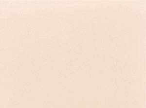 Bullseye Light Peach Cream Opal Single Rolled Stained Glass
