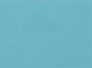 Bullseye Turquoise Blue Single Rolled Stained Glass