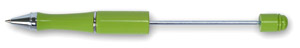 Pea Green Desinger Bead Pen