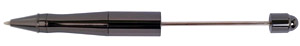 Gunmetal Silver Desinger Bead Pen