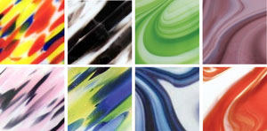 System 96 Mini Specialty Art Glass Pack, Fusible Glass