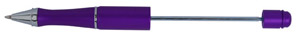 Purple Desinger Bead Pen