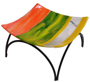 Contemporary Medium Bowl Stand, Display Stands
