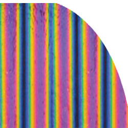 System 96 Cool Stripes On Thin Black - 1/4 Sheet