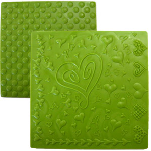 Hearts & Dots Texture Molds, Jewelry & Texture Molds