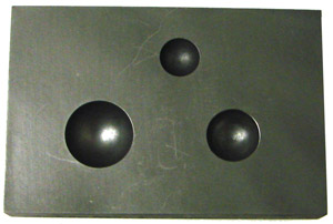 3-in-1 Marble Push Mold, Flameworking Tools
