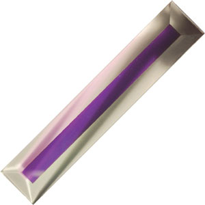 Dichroic Bevel, 1 X 5, Dichroic Bevels