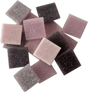 3/4 Purple Passion Tile Mix 1 Lb.