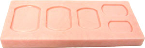 Dog Tags Mold, Jewelry & Texture Molds