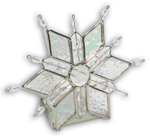 Pre-cut Snowflake Votive Kit, Holiday Kits